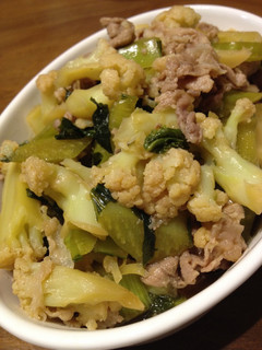 簡単♪ 豚肉とカリフラワーの煮物-レシピのメイン写真