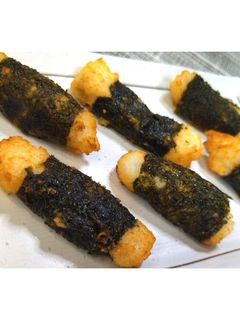 韓国のりのとろろ巻き★動画あり★-レシピのメイン写真