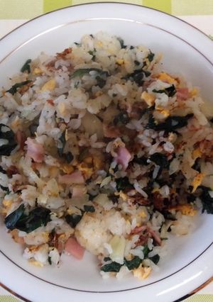 ほうれん草とベーコンのチャーハン-レシピのメイン写真