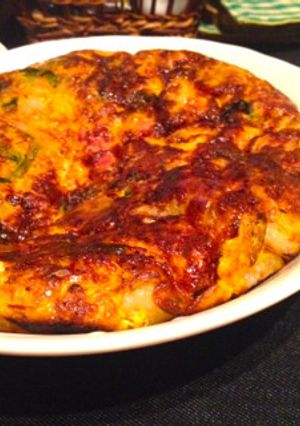 あまりもの野菜の大きなキッシュ-レシピのメイン写真