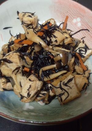☆厚揚げが美味しい♪ひじきの煮物☆-レシピのメイン写真
