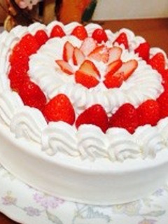 ♡苺のショートケーキ♡-レシピのメイン写真