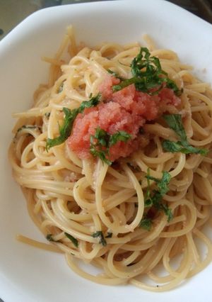 超☆簡単♪お店の味!明太子パスタ-レシピのメイン写真