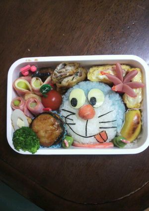 ドラえもんキャラ弁当-レシピのメイン写真
