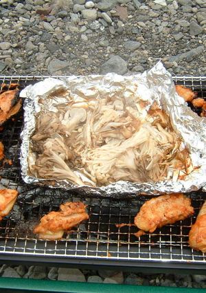 チキンのＢＢＱソース＆きのこのホイル焼き-レシピのメイン写真