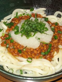 納豆おろしうどん-レシピのメイン写真