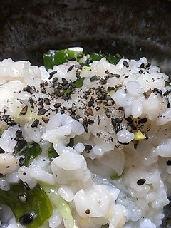 昨日のご飯でつくるお腹に優しい朝の雑炊-レシピのメイン写真