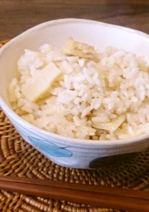 春！我が家の筍ごはん-レシピのメイン写真