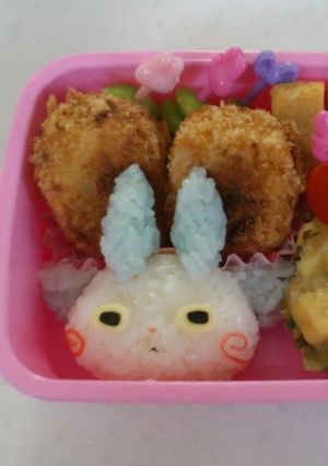 キャラ弁 コマさん(妖怪ウォッチ)-レシピのメイン写真