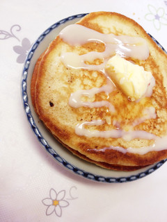 乳・卵なし!ふわふわパンケーキ-レシピのメイン写真