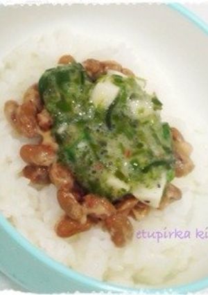 納豆☆めかぶ☆山芋☆オクラのピリ辛丼-レシピのメイン写真