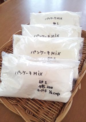 簡単にパンケーキを！ケーキMix@-レシピのメイン写真