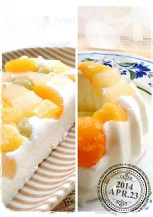 混ぜて冷やすだけ♪簡単＊ヨーグルトケーキ-レシピのメイン写真