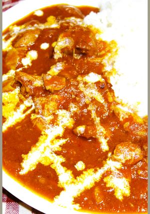 カレー研究会！赤い女性殺しチキンカレー！-レシピのメイン写真