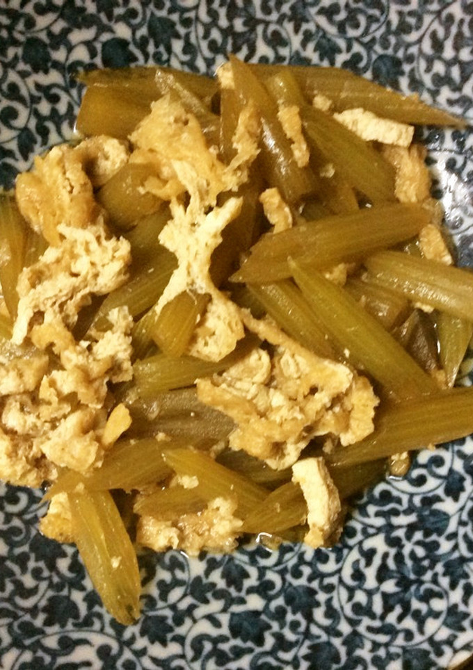 フキと油揚げのウマ煮-レシピのメイン写真