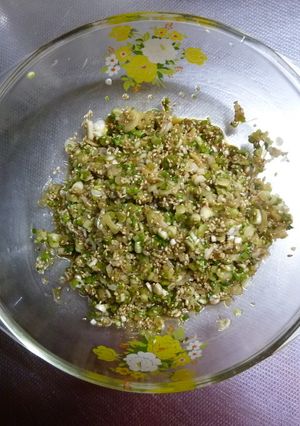 ノビルのゴマ醤油漬-レシピのメイン写真