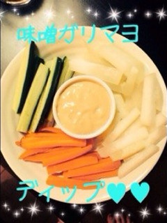スピードもう一品!超簡単❁味噌ディップ❁-レシピのメイン写真