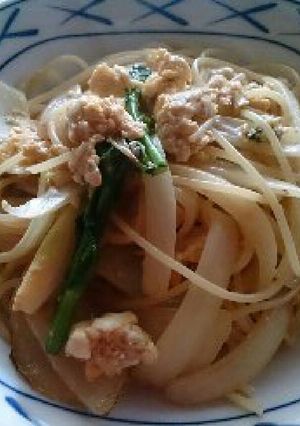 ちゃちゃっと絶品マヨめんパスタ!-レシピのメイン写真