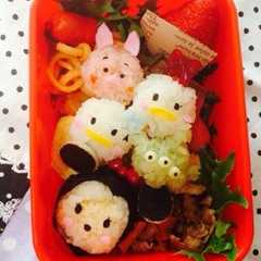 รูปของ ツムツム♡キャラ弁