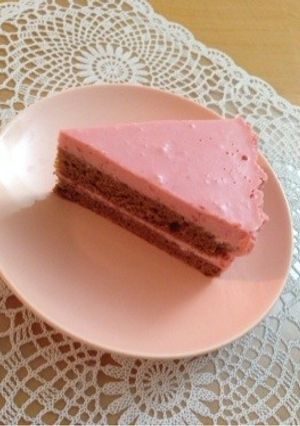 ラズベリームースケーキ-レシピのメイン写真