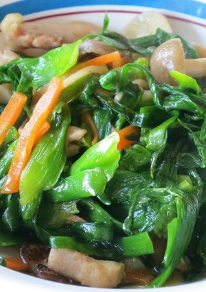 甘草の炒め物-レシピのメイン写真