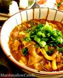 簡単！濃厚♡白だしで作るカレーうどん