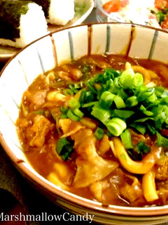 簡単!濃厚♡白だしで作るカレーうどん-レシピのメイン写真