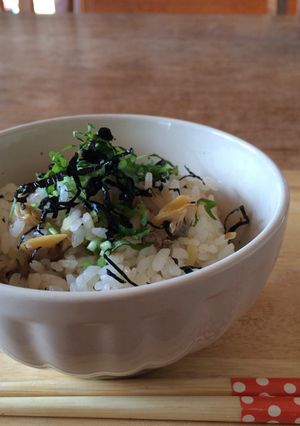 アサリの炊き込みご飯-レシピのメイン写真