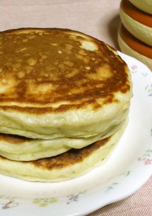 バナナとヨーグルトのホットケーキ-レシピのメイン写真
