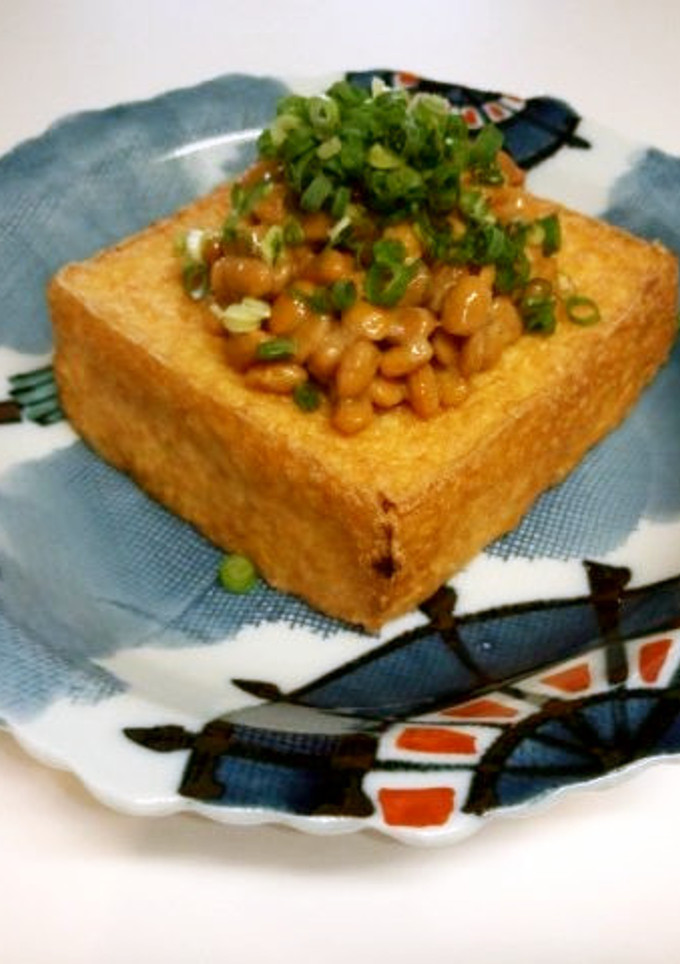 厚揚げ(生揚げ)納豆-レシピのメイン写真