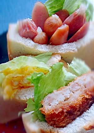 挟みサンドイッチ-レシピのメイン写真