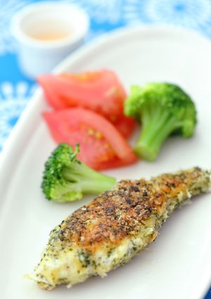 バジル香る真鯛の香草パン粉焼き-レシピのメイン写真