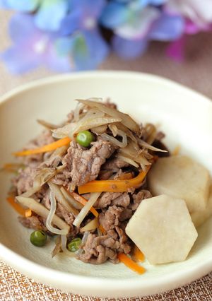 牛肉と根野菜の具沢山しぐれ煮-レシピのメイン写真