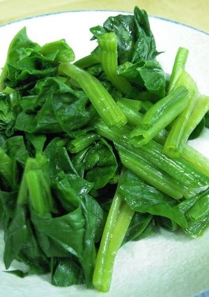 沸騰させないで茹でるほうれん草-レシピのメイン写真