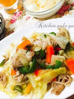 シンプルな味付けで簡単♪野菜いため-レシピのメイン写真
