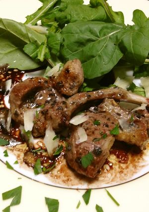 ラム肉の網焼きバルサミコソース-レシピのメイン写真