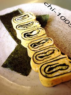 磯風味のりたまご焼き♪お弁当に〜♪-レシピのメイン写真