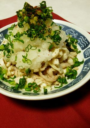 鶏皮のおろしぽん酢和え-レシピのメイン写真
