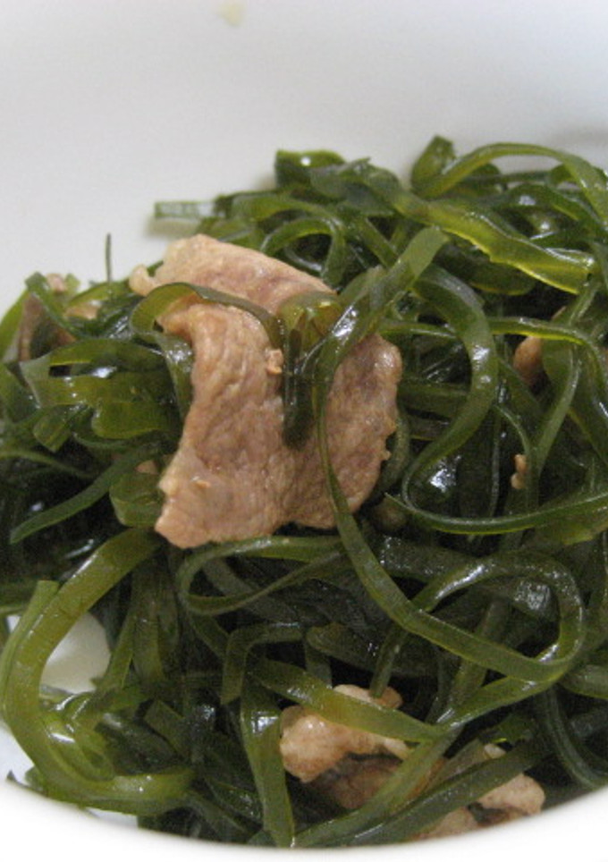 豚肉と昆布の炒め煮-レシピのメイン写真
