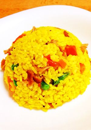 ターメリック炒飯-レシピのメイン写真