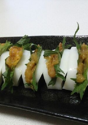 お弁当に☆かまぼこの梅しそはさみ-レシピのメイン写真