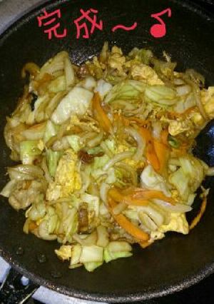 ごはんがすすむ野菜炒め！-レシピのメイン写真