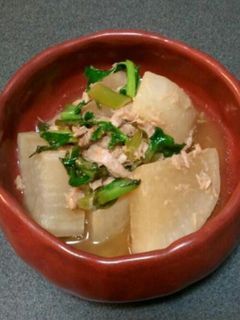 ツナと大根の煮物-レシピのメイン写真