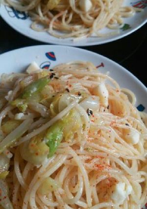 あるものでペペロンチーノ♪-レシピのメイン写真