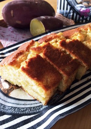 簡単！サツマイモのパウンドケーキ♪-レシピのメイン写真