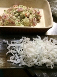 アボカドとトマトのわさびマヨサラダ-レシピのメイン写真
