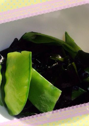 簡単！オランダ豆のナムル-レシピのメイン写真