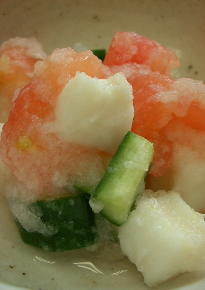 トマトのおろしあえ-レシピのメイン写真