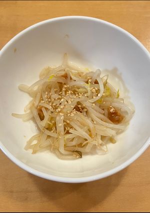 もやしの和風梅和え-レシピのメイン写真