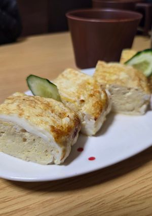 巻かない関東風だし巻き卵-レシピのメイン写真